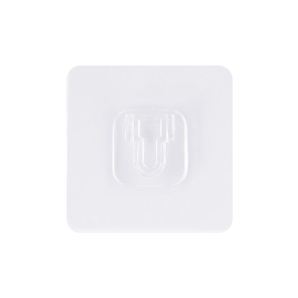 ขอแขวนเหลี่ยมอเนกประสงค์ PLIM XY-0101 สีใส แพ็ก 2 ชิ้น