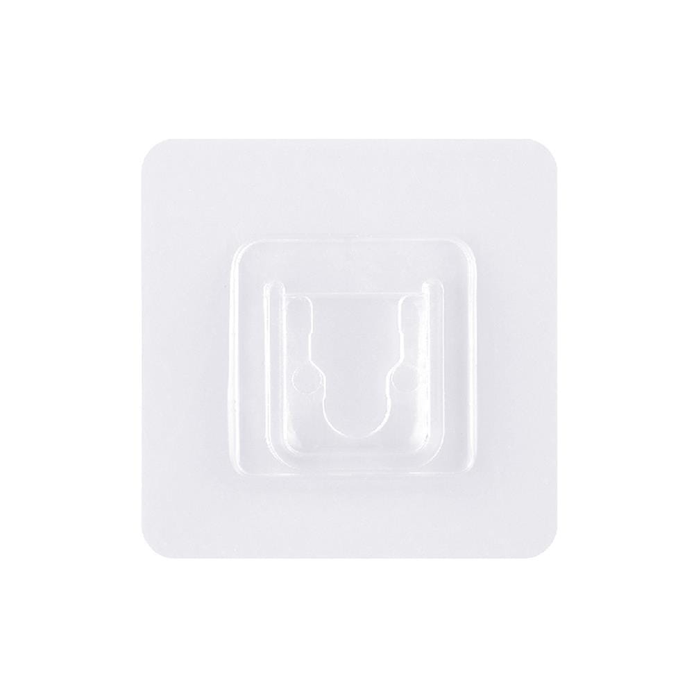 ขอแขวนเหลี่ยมอเนกประสงค์ PLIM XY-0101 สีใส แพ็ก 2 ชิ้น