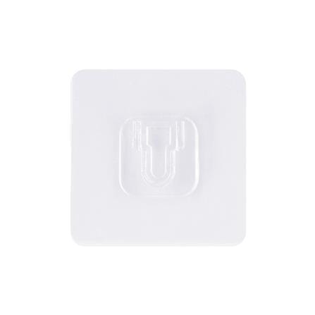 ขอแขวนเหลี่ยมอเนกประสงค์ PLIM XY-0101 สีใส แพ็ก 2 ชิ้น_1