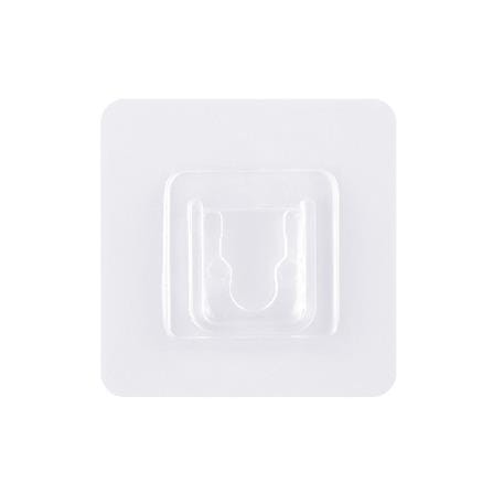 ขอแขวนเหลี่ยมอเนกประสงค์ PLIM XY-0101 สีใส แพ็ก 2 ชิ้น_2