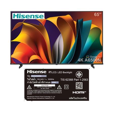 ทีวีแอลอีดี 65 นิ้ว HISENSE (4K, LED, GOOGLE TV) 65A6500N_7