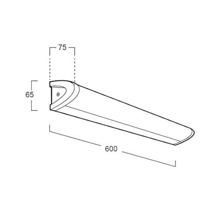 ชุดรางนีออน LED LUMAX 01-A0206 12 วัตต์ COOL WHITE_2