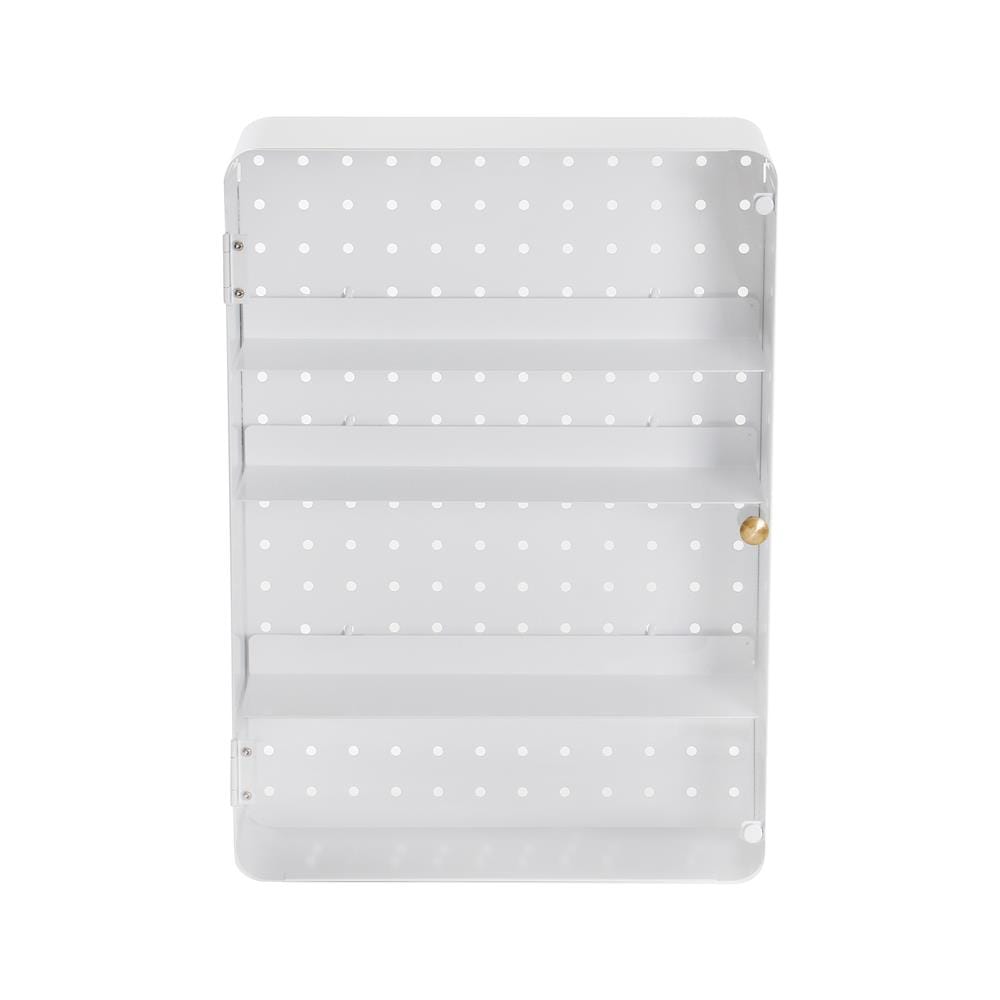 กล่องเหล็กโชว์โมเดล STACKO MANIA 30x9x42 ซม. สีขาว