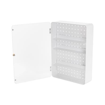 กล่องเหล็กโชว์โมเดล STACKO MANIA 30x9x42 ซม. สีขาว_3