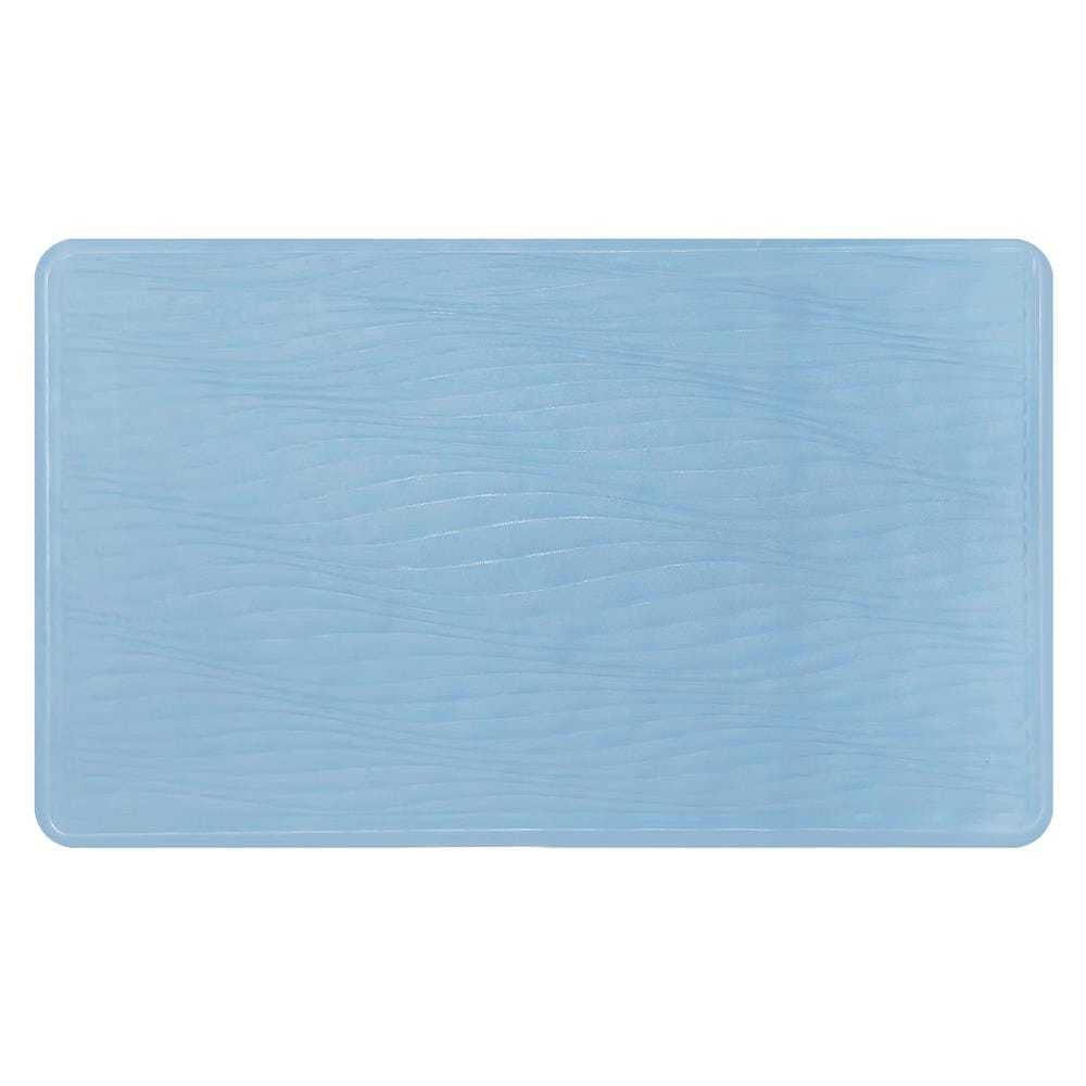 พรมห้องน้ำยางสังเคราะห์ MOYA HDR0006-WAVE สีน้ำเงินเข้ม_0