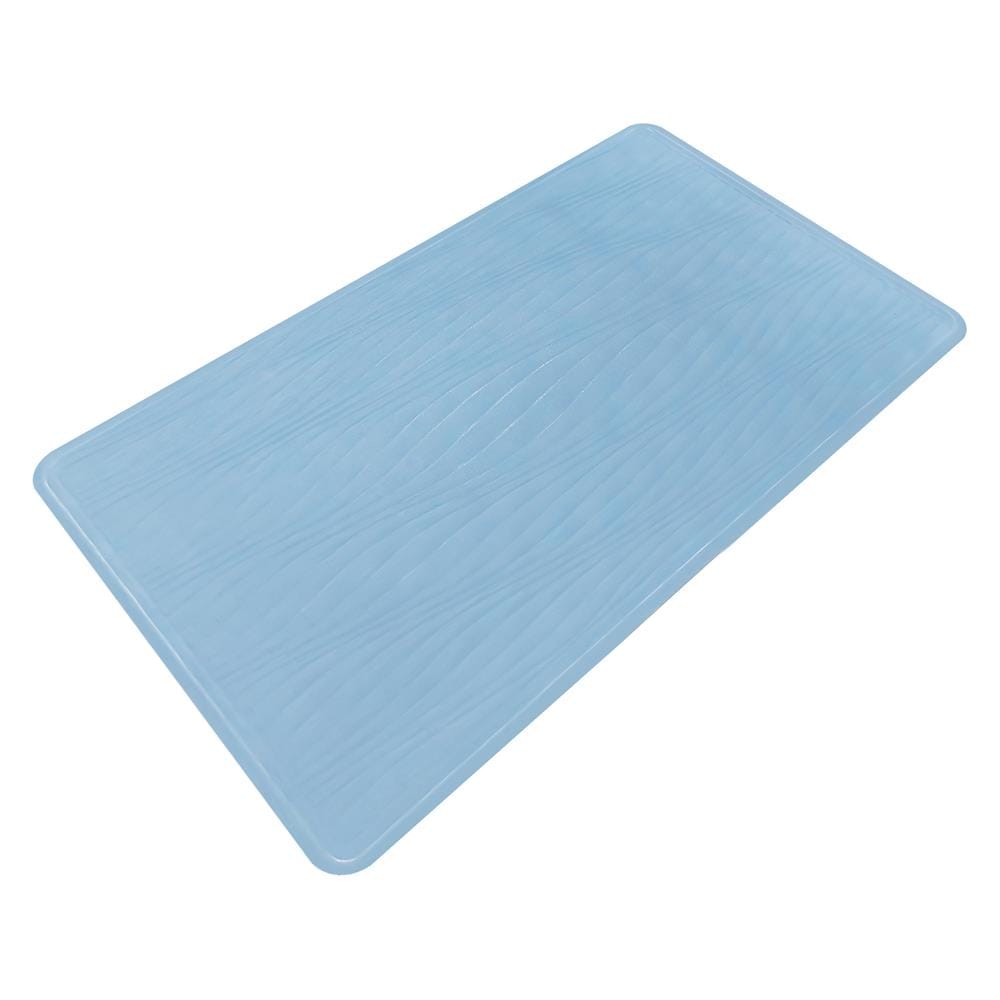 พรมห้องน้ำยางสังเคราะห์ MOYA HDR0006-WAVE สีน้ำเงินเข้ม
