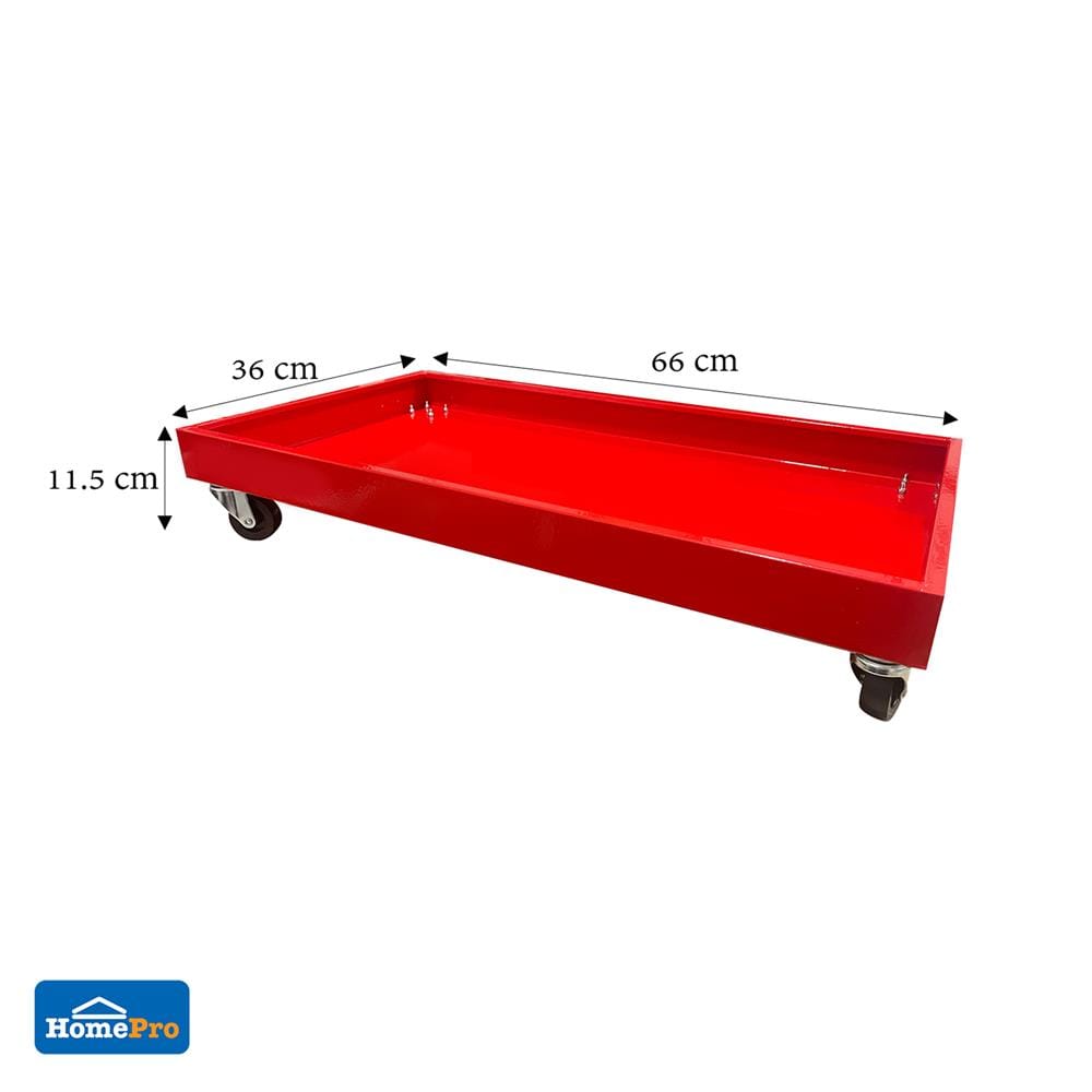 รถเข็นถาดเหล็ก 4 ล้อ MATALL HP-TD6636 40 กก.