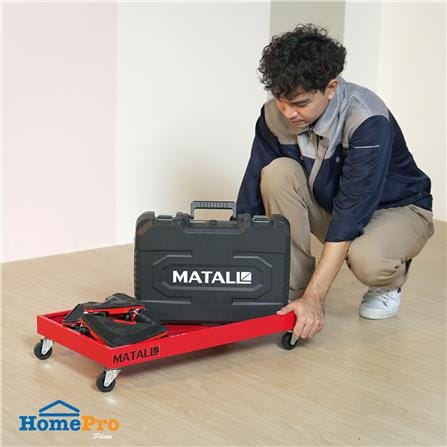 รถเข็นถาดเหล็ก 4 ล้อ MATALL HP-TD6636 40 กก._5