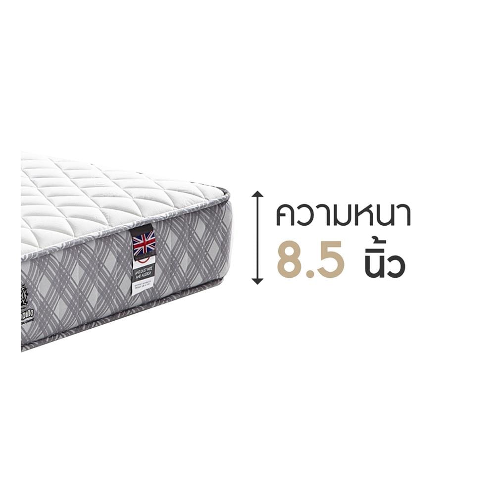ที่นอนสปริง 3.5 ฟุต DUNLOPILLO รุ่น VANCOVER พร้อมชุดเครื่องนอน 7 ชิ้น