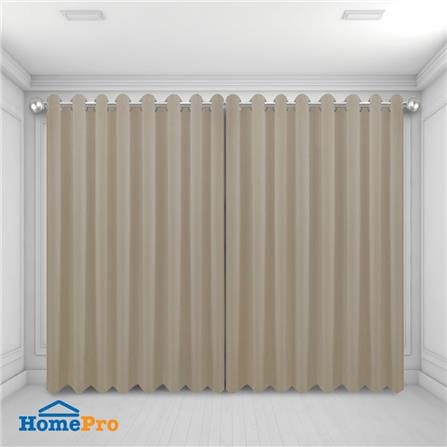 ผ้าม่าน EYELET HOME LIVING STYLE LUKAS UV 270X220 ซม. สีครีม_3