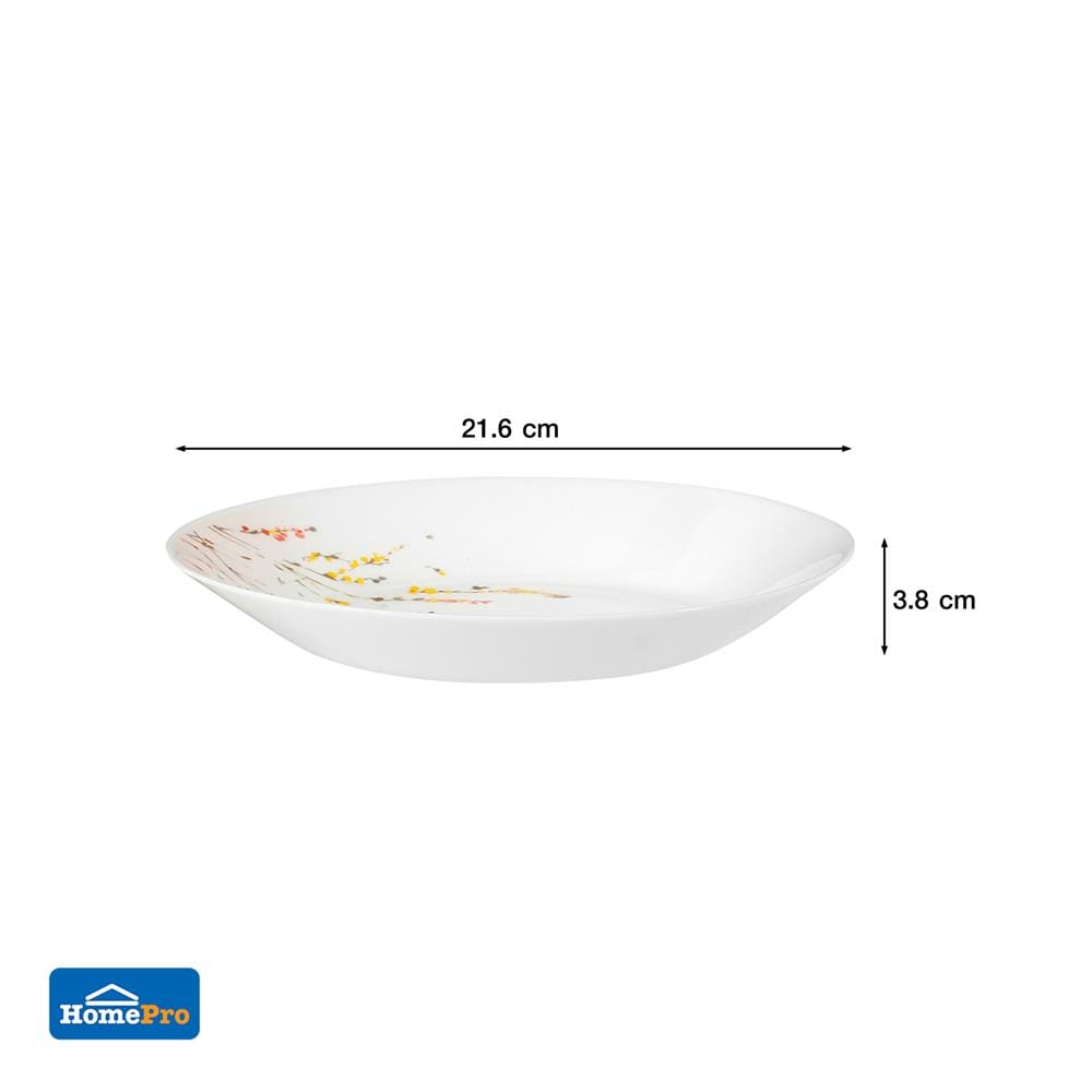 จานลึก OPAL GLASS 8.5 นิ้ว KECH SOPHIA