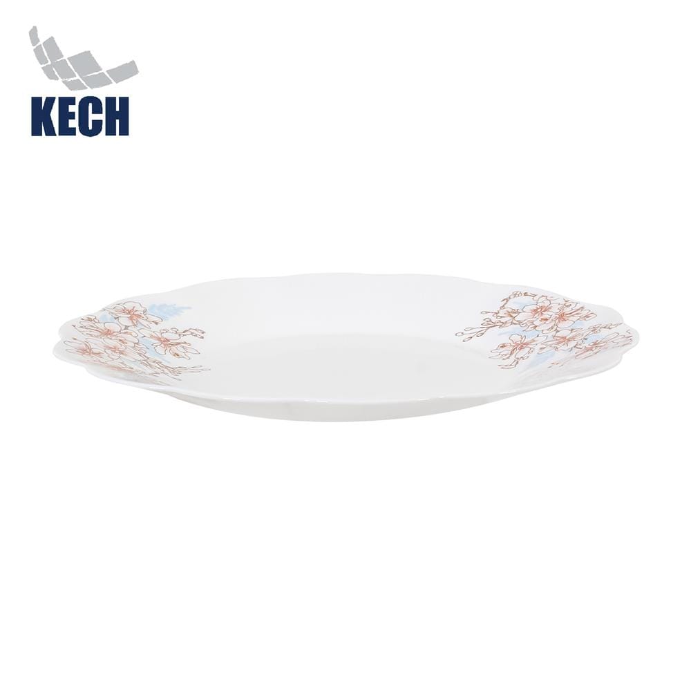 จานตื้น OPAL GLASS 10 นิ้ว KECH LALISA