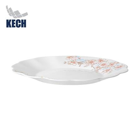 จานตื้น OPAL GLASS 9 นิ้ว KECH LALISA_0