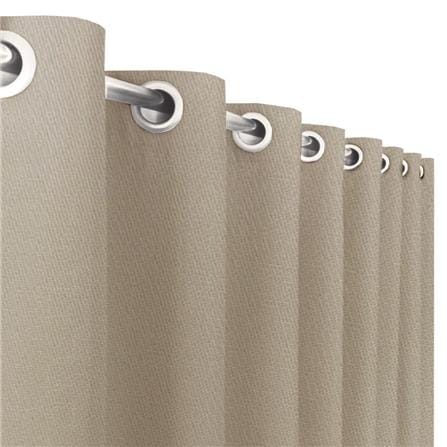 ผ้าม่าน EYELET HOME LIVING STYLE LUKAS UV 270X160 ซม. สีครีม_1