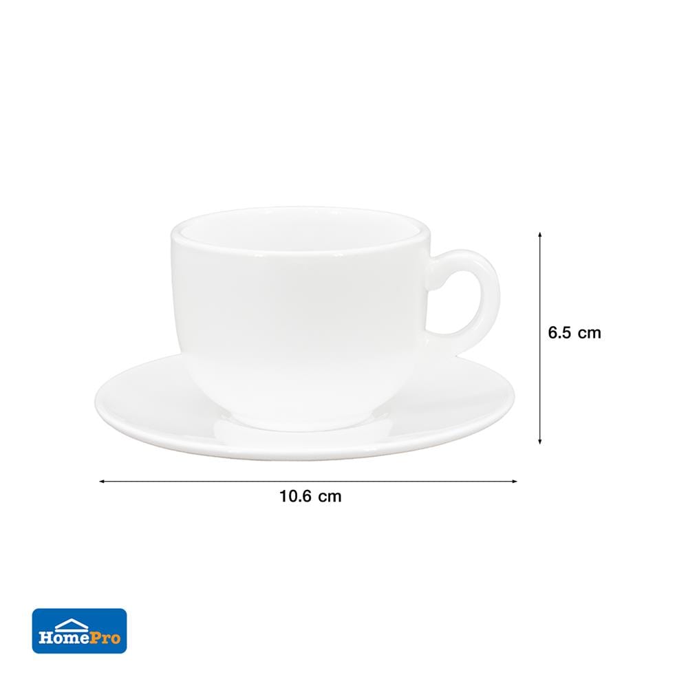 ชุดถ้วยกาแฟ OPAL GLASS 220 มล. KECH AURA
