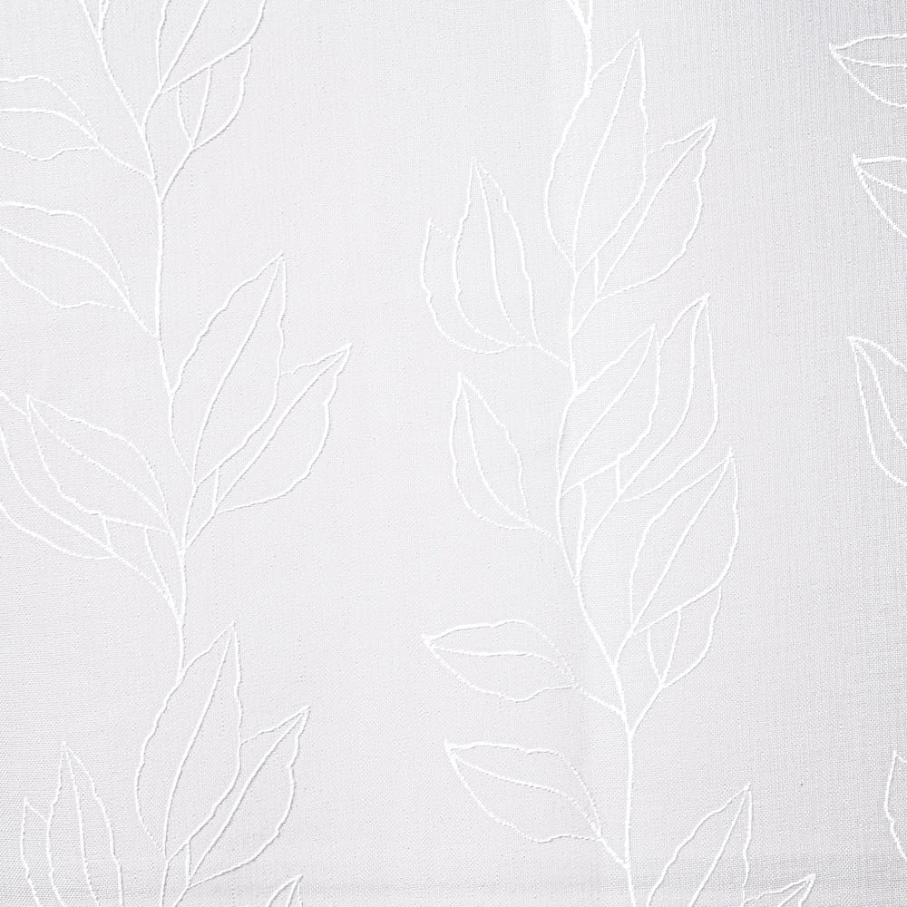 ผ้าม่านโปร่งซ่อนหู HOME LIVING STYLE DERRIS 135X220 ซม. สีขาว