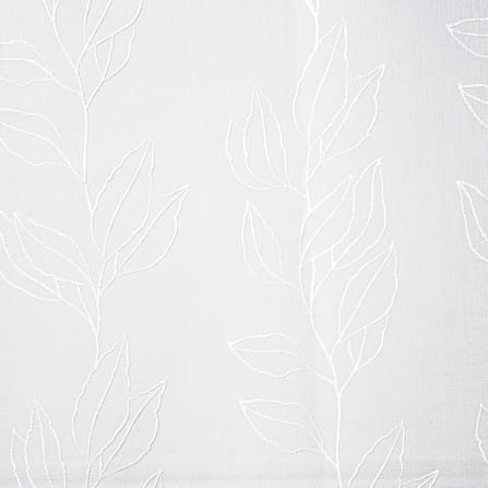ผ้าม่านโปร่งซ่อนหู HOME LIVING STYLE DERRIS 135X220 ซม. สีขาว_1