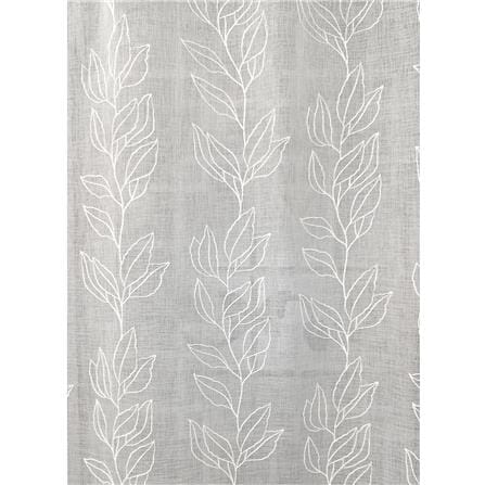 ผ้าม่านโปร่งซ่อนหู HOME LIVING STYLE DERRIS 135X160 ซม. สีขาว_2