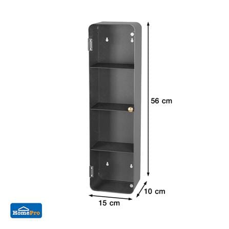 กล่องเหล็กโชว์โมเดล STACKO MANIA 15x10x56 ซม. สีเทา_12