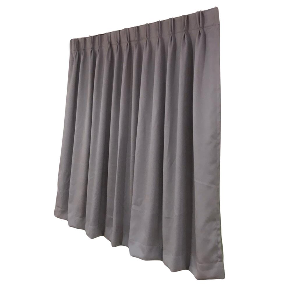 ผ้าม่านจีบ HOME LIVING STYLE ASTON UV 160X160 ซม. สีเทา