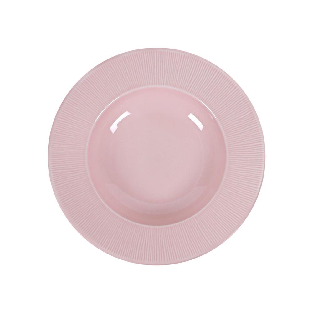 จานลึก FINE PORCELAIN 9 นิ้ว KECH NEO SILK BLUSH PINK