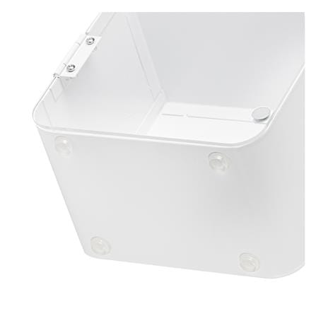 กล่องเหล็กโชว์โมเดล STACKO MANIA 15x10x56 ซม. สีขาว_5