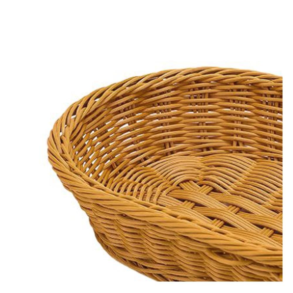 ตะกร้าหวายเทียมทรงรี KECH SIZE L 40x30x7 ซม.