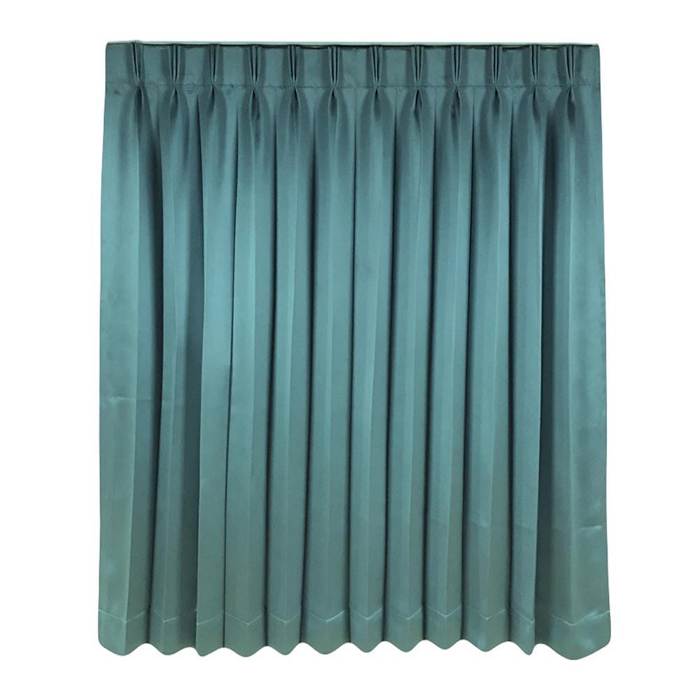 ผ้าม่านจีบ HOME LIVING STYLE HOSKIN UV 155X160 ซม. สีเขียว_0