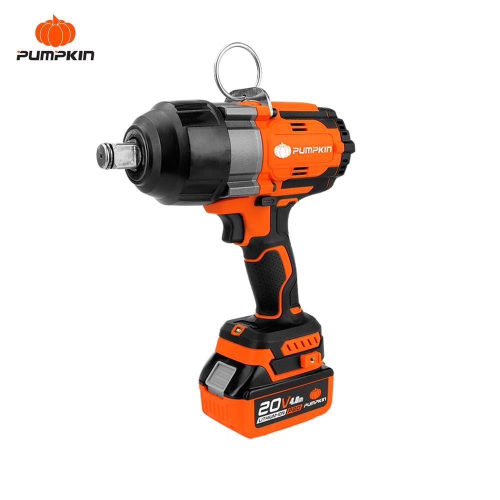 บล็อกกระแทกไร้สาย (พร้อมแบตเตอรี่) PUMPKIN BL 50291 INF-34IWCB10-501K 20 โวลต์