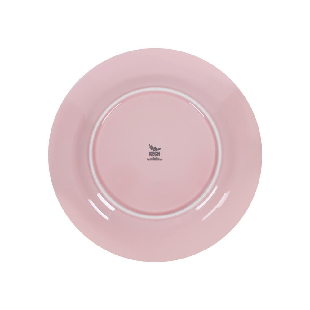 จานตื้น FINE PORCELAIN 10 นิ้ว KECH NEO SILK BLUSH PINK