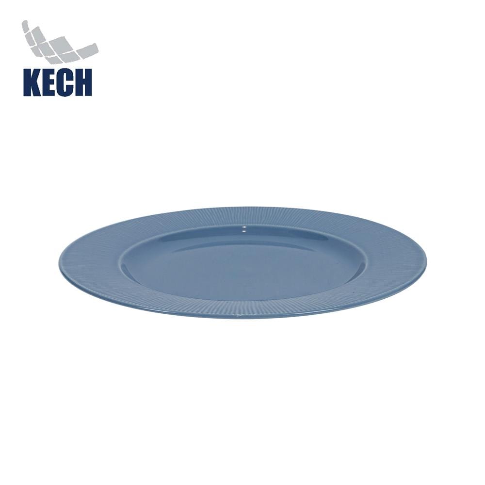 จานตื้น FINE PORCELAIN 10 นิ้ว KECH NEO SILK BABY DENIM