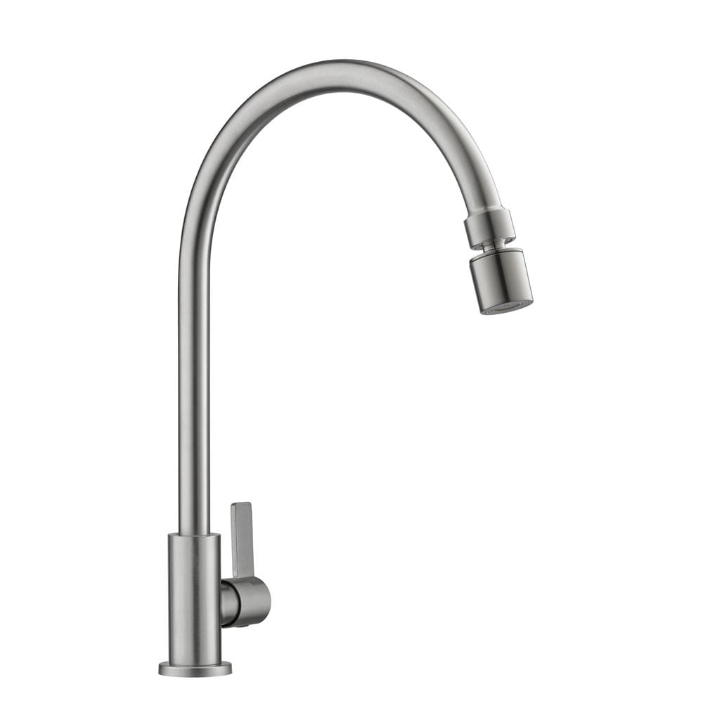 ก๊อกซิงค์เดี่ยวเคาน์เตอร์ COTTO CT1258(HM) สีโครม