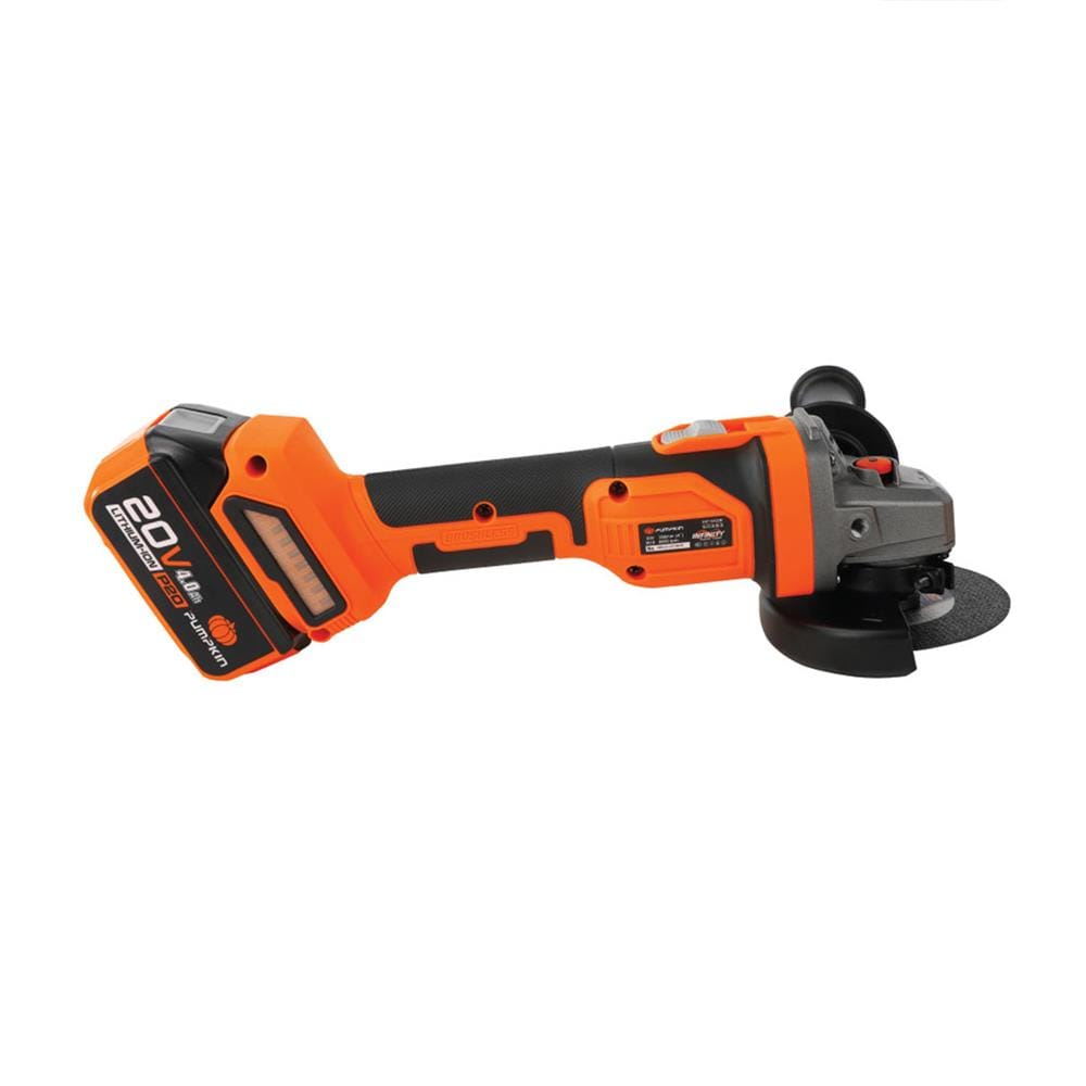 เครื่องเจียร์ไร้สาย (พร้อมแบตเตอรี่) PUMPKIN INF-4AGB-401K 50381 P20 20 โวลต์