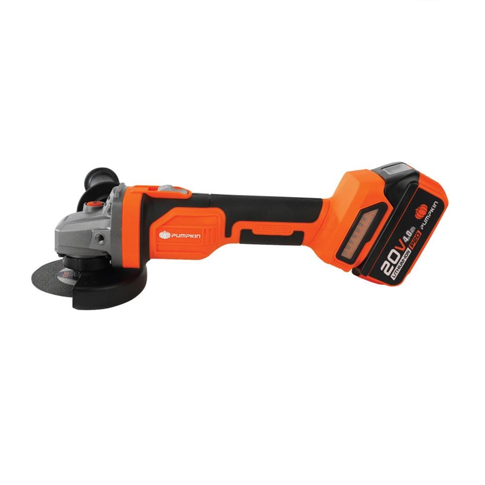 เครื่องเจียร์ไร้สาย (พร้อมแบตเตอรี่) PUMPKIN INF-4AGB-401K 50381 P20 20 โวลต์