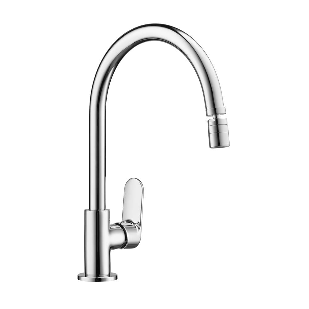 ก๊อกซิงค์เดี่ยวเคาน์เตอร์ COTTO CT1255A(HM) สีโครม