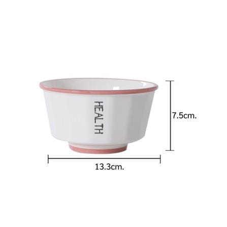 ชาม PORCELAIN 5 นิ้ว KECH HAPPY PINK_5