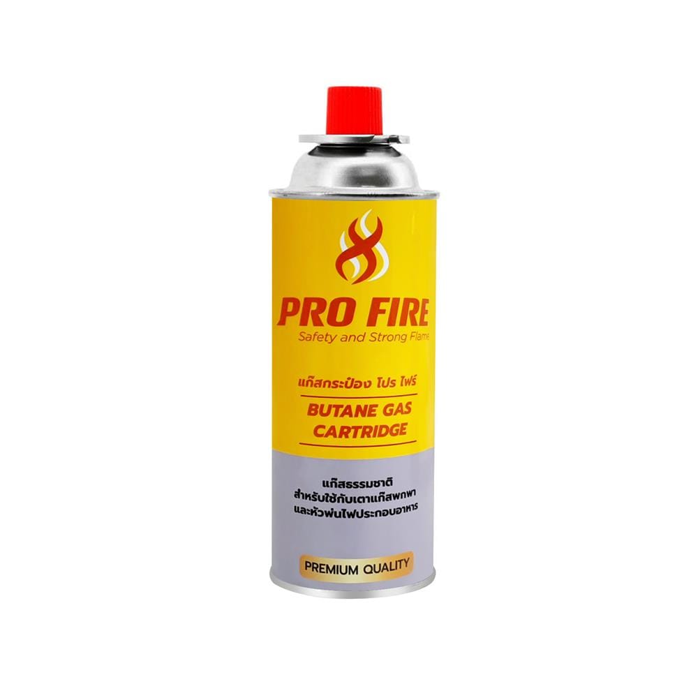แก๊สกระป๋อง PRO FIRE PFG-250P3 แพ็ก 3 กระป๋อง