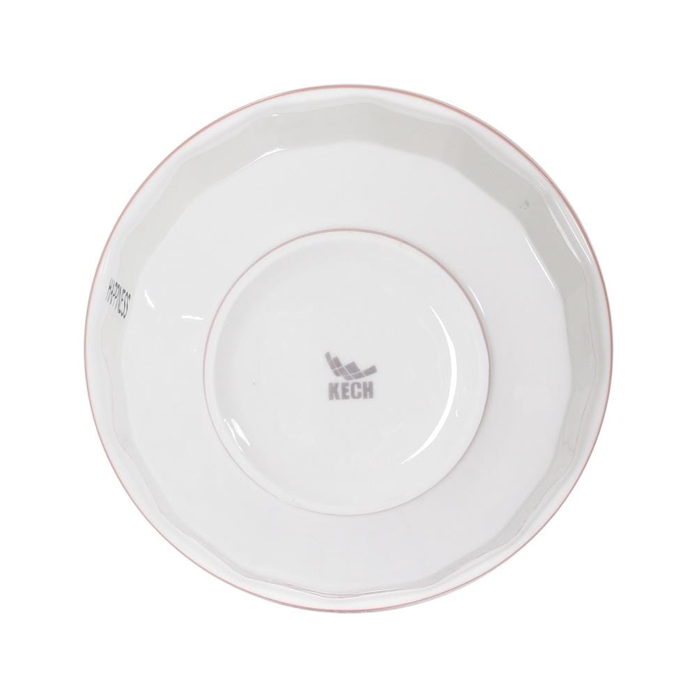 ชาม PORCELAIN 8 นิ้ว KECH HAPPY PINK