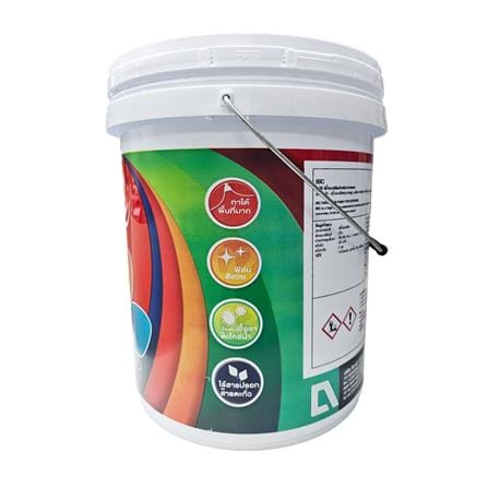 สีน้ำทาภายนอก IBC 100 สีขาว ด้าน 5 แกลลอน_1
