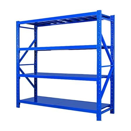 ชั้นเหล็ก 4 ชั้น C METAL 200x200x60 ซม. สีน้ำเงิน