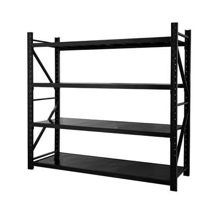 ชั้นเหล็ก 4 ชั้น C METAL 200X200X60 ซม. สีดำ_0
