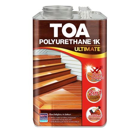 โพลียูรีเทนภายนอก TOA 1K ULTIMATE PG9910 สีไม้วอลน...