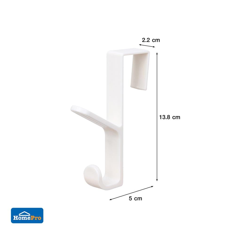 ขอแขวนเกี่ยวประตูอเนกประสงค์ PLIM XY-0516 สีขาว