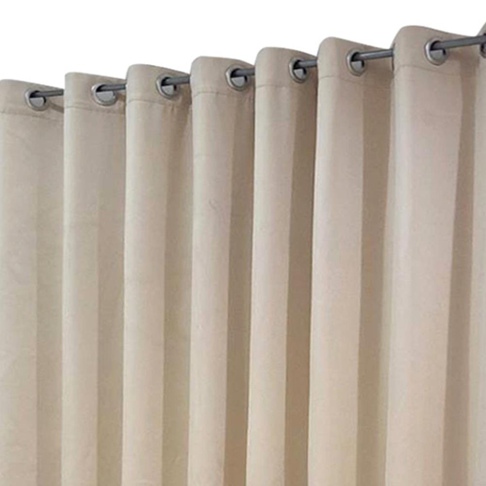 ผ้าม่าน EYELET HOME LIVING STYLE MONOL UV 310X160 ซม. สีครีม