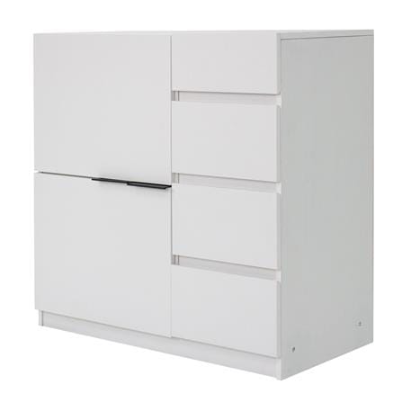 ตู้บานผสม LUVORA KOMMODE LVR0036 สีขาว_0