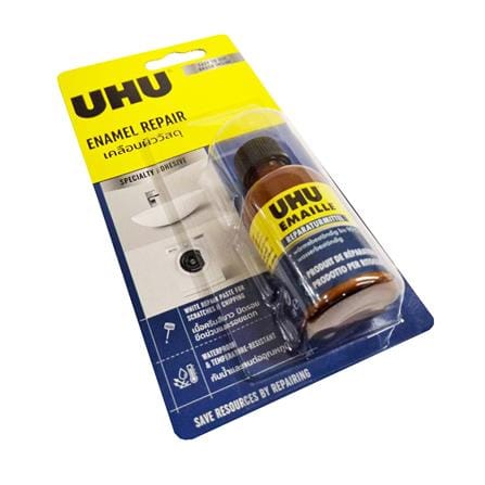 น้ำยาเคลือบผิว UHU ENAMEL REPAIR 23 ก. สีขาว_2