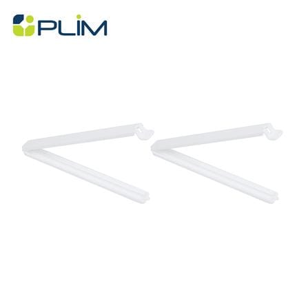 ที่หนีบปากถุง 18 ซม. PLIM XY-0114 สีขาว แพ็ก 2 ชิ้น_0