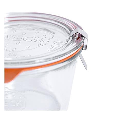 ขวดโหลแก้วฝาดึง WECK MOLD 370 มล. สีใส/ส้ม_3