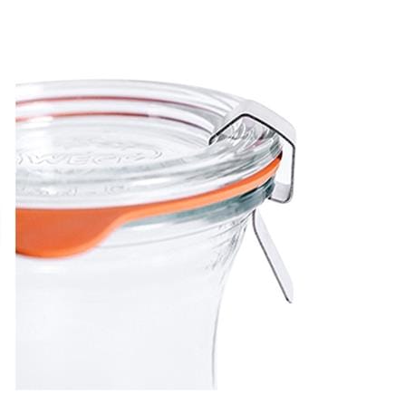 ขวดโหลแก้วฝาดึง WECK JUICE 290 มล. สีใส/ส้ม_3