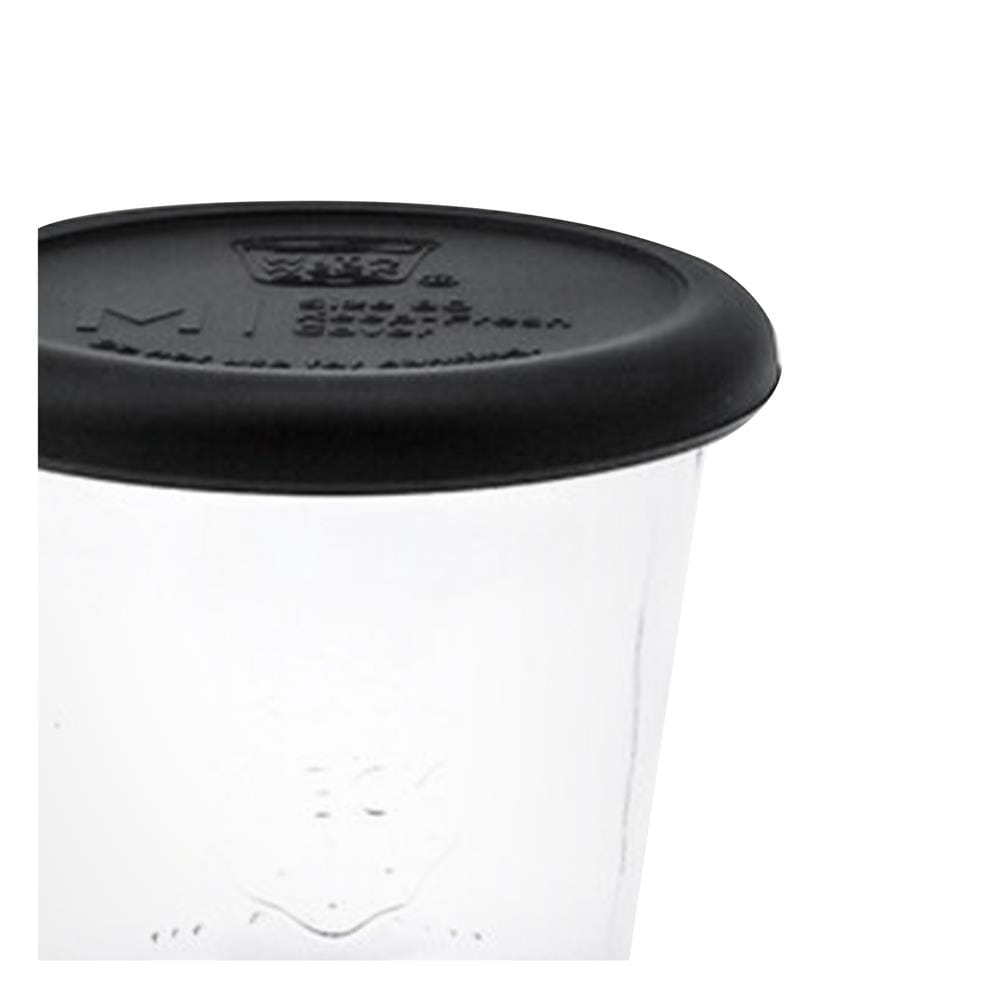 ขวดโหลแก้วฝาดึง WECK MOLD 290 มล. สีดำ/ใส